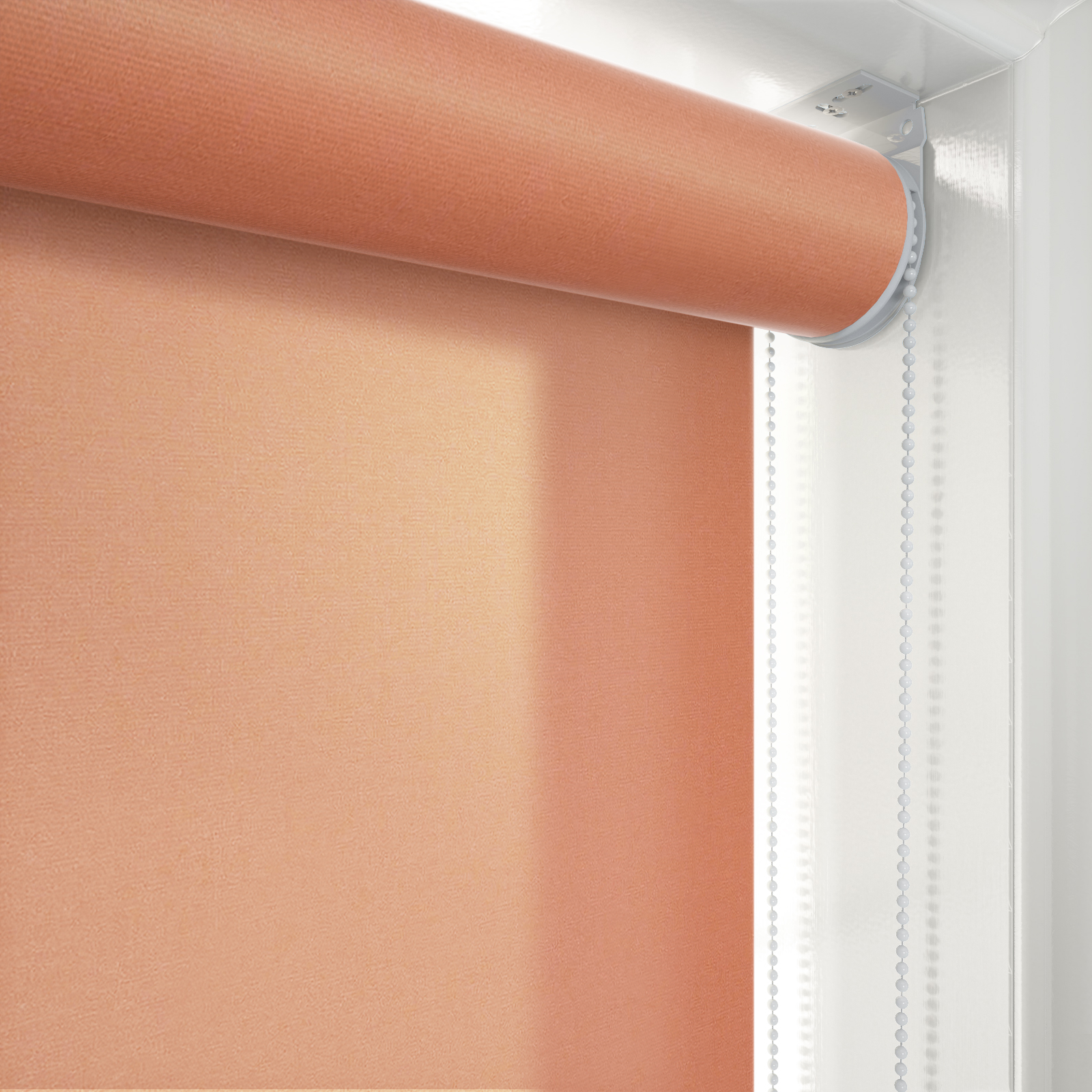 Pop Burnt Orange Roller Blind | Blinds Direct