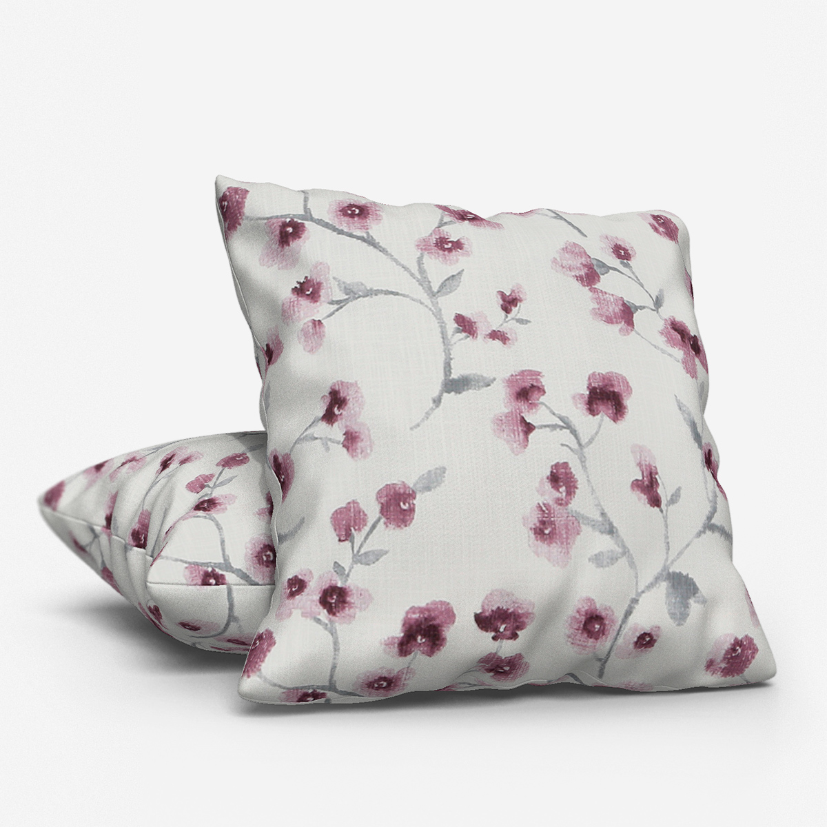 grape coloured cushions