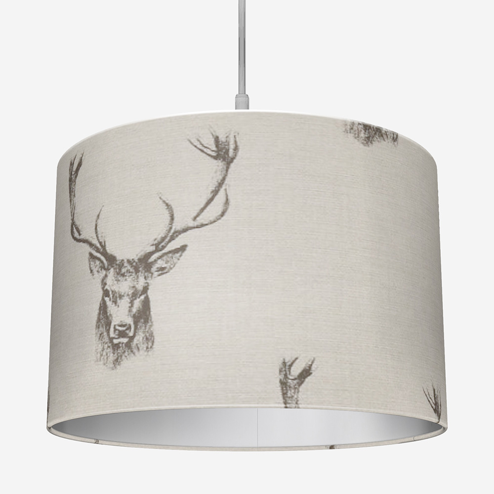 Fryetts Stags Head Fabric Light Shade Ceiling or Lamp Shade 