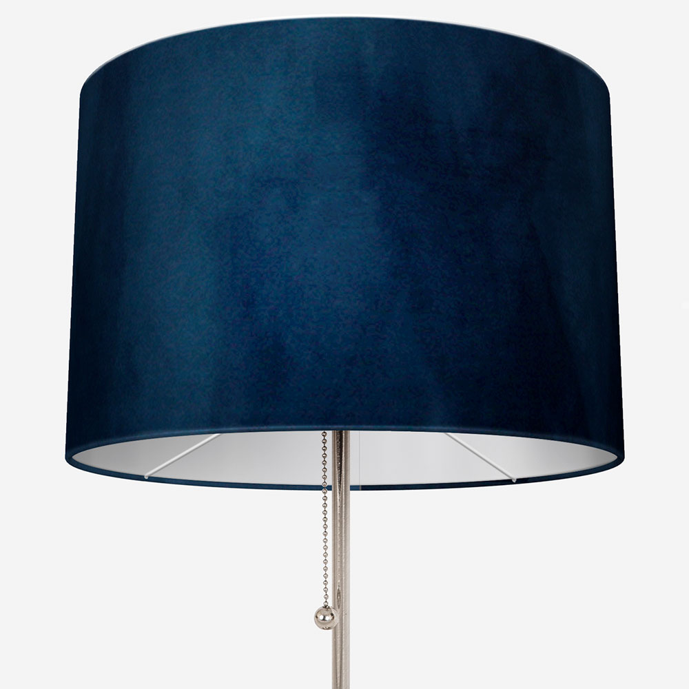Verona Indigo Blue Lamp Shade Blinds, Indigo Blue Table Lamp