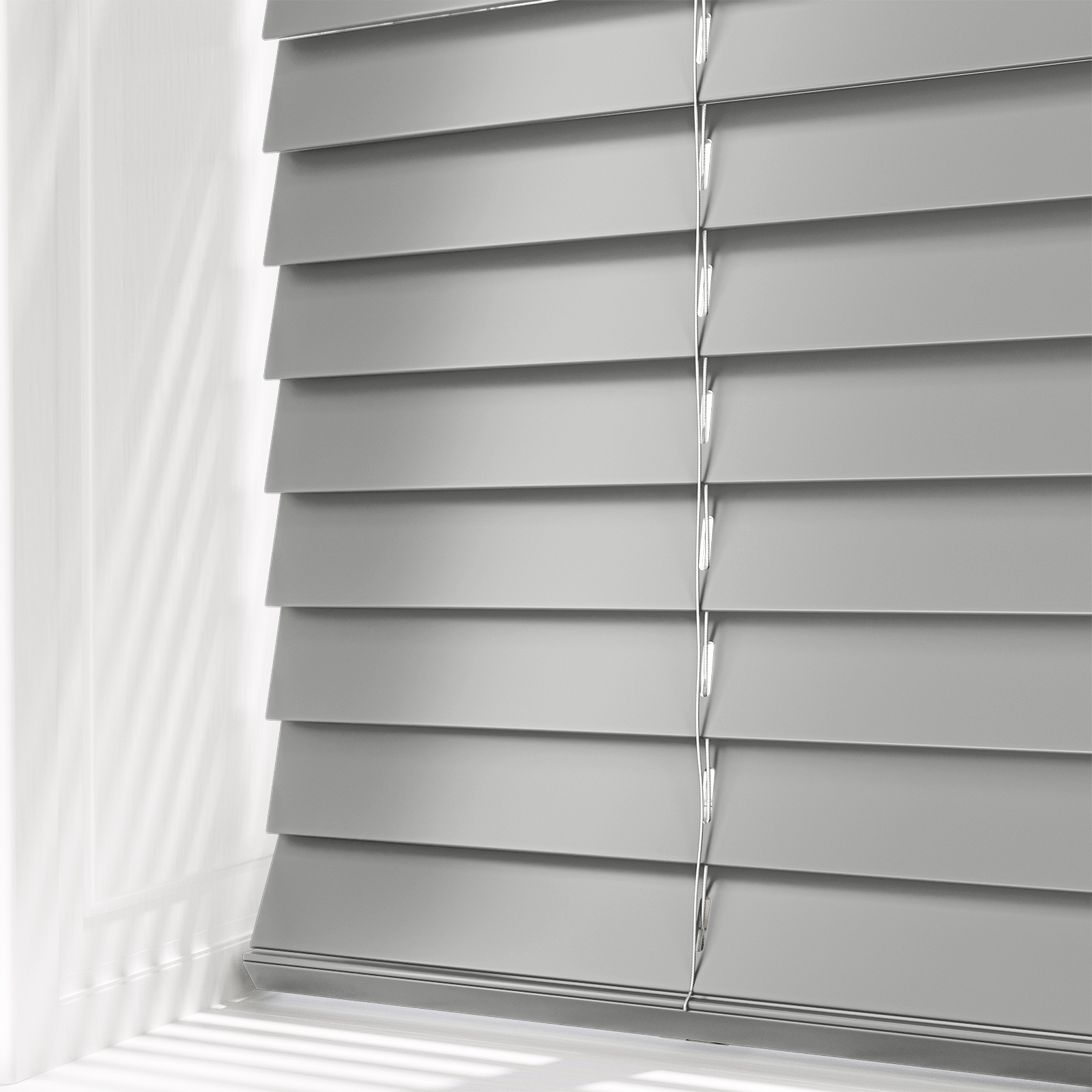 WoodLux Rhino Grey Faux Wood Venetian Blind Blinds Direct woodlux-rhino-grey-faux-wood-venetian-blind-blinds-direct