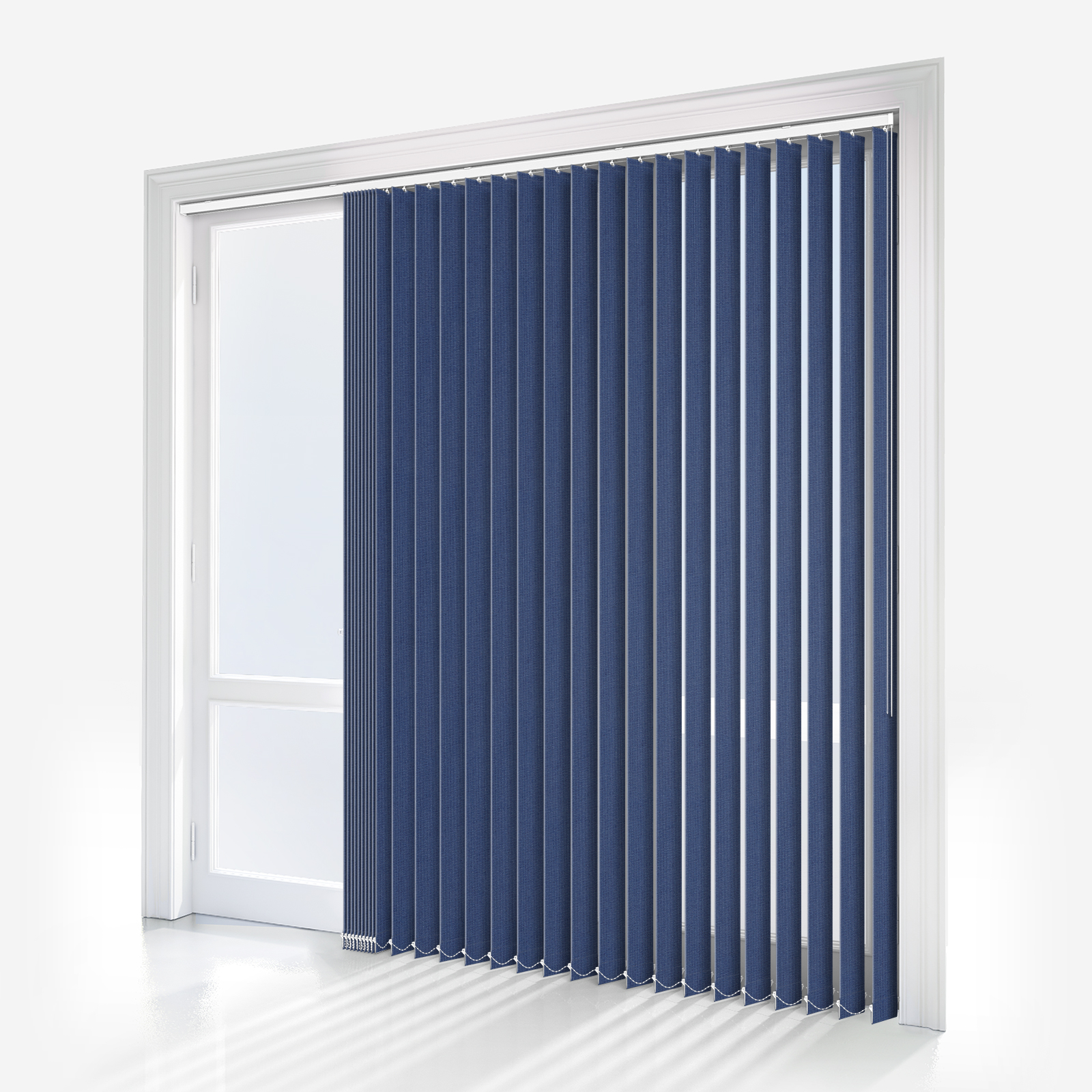 Spectrum Blue Vertical Replacement Slats | Vertical Blinds Direct
