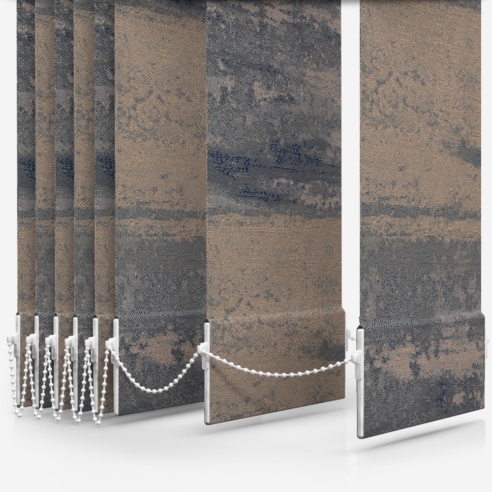 Argent Copper Vertical Blind Replacement Slats Blinds Direct